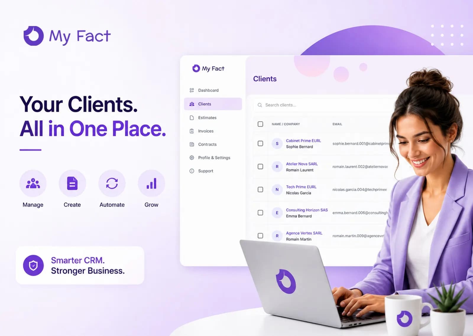Einheitliche CRM-Datenbank
